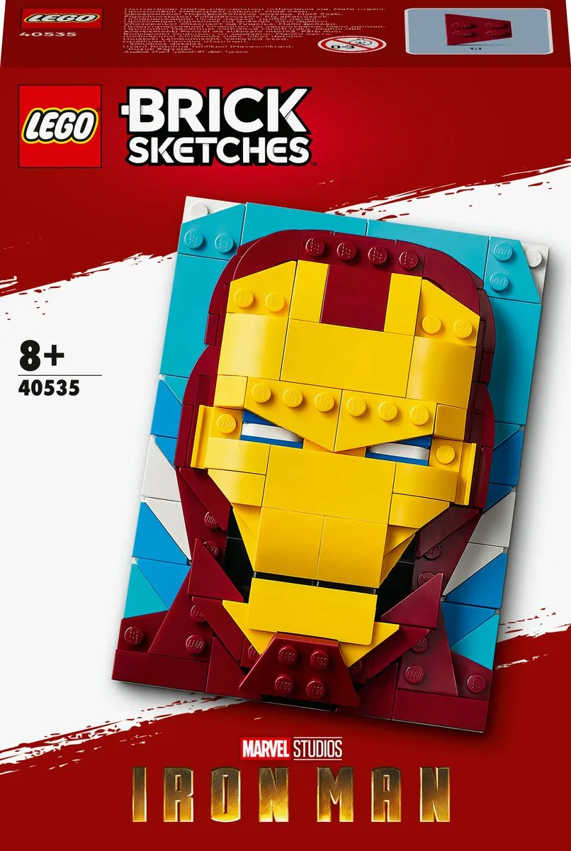 LEGO Brick Sketches Iron Man 40535