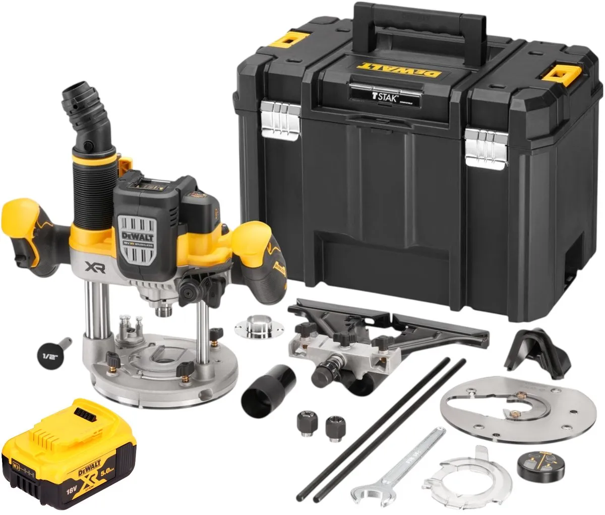 DeWalt DCW620NT Bovenfrees 18V 12mm