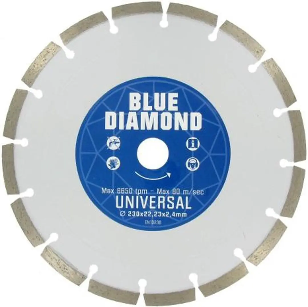 Carat Blue Diamond Diamantdroogzaag 125x22mm - 1 Stuk