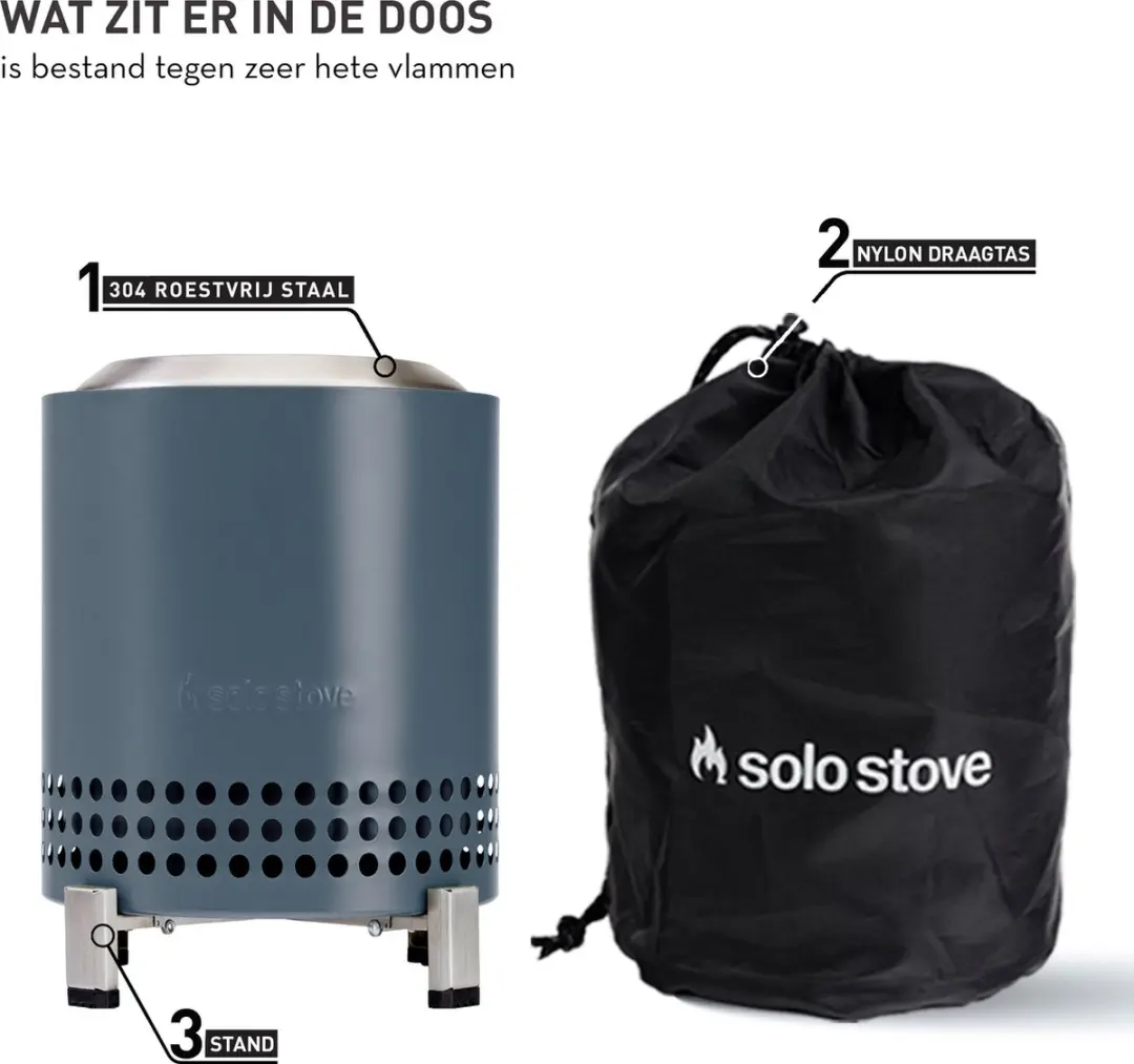 Solo Stove Mesa XL Vuurkorf - Blauw