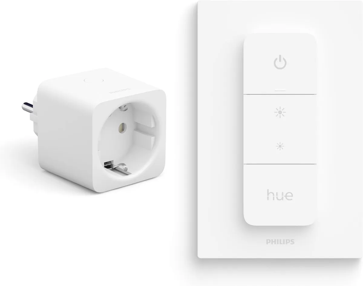 Philips Hue Voordeelbundel Slimme Stekker & Dimmer Switch