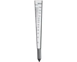 Nature Regenmeter Ø8.5x24.5cm Transparant