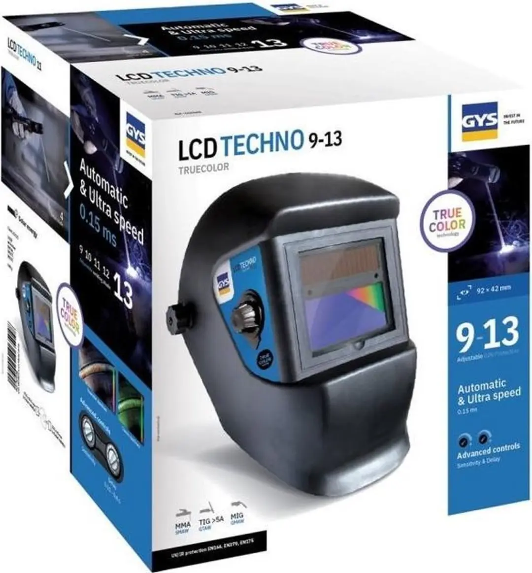 Gys Lashelm LCD Techno 9-13 True Color - Neutraal