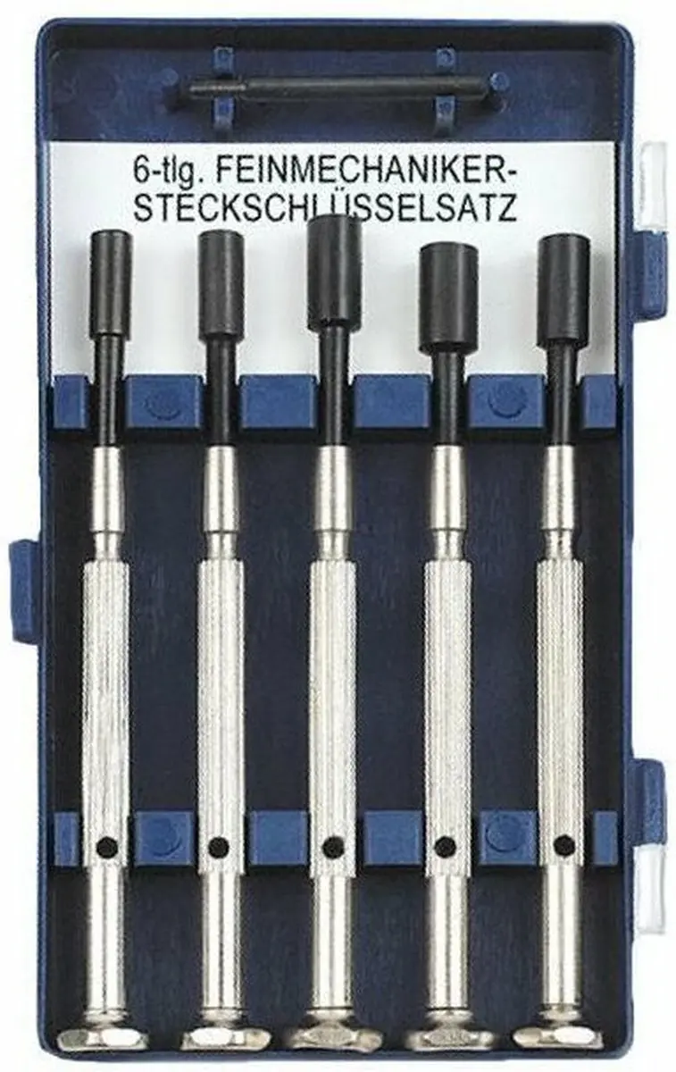Brüder Mannesmann Precisie Dopsleutelset 5-delig