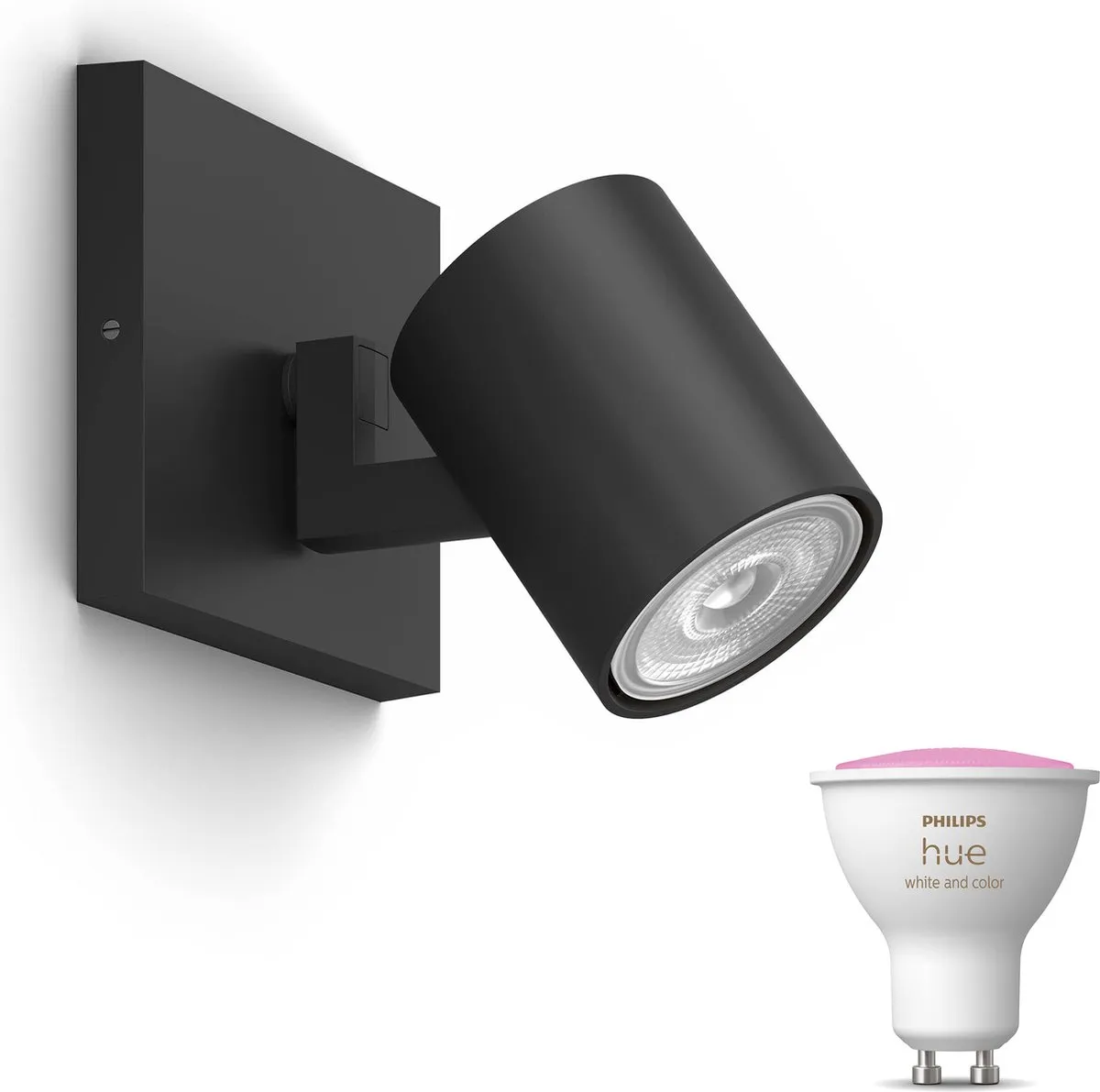 Philips Hue Runner Opbouwspot Zwart