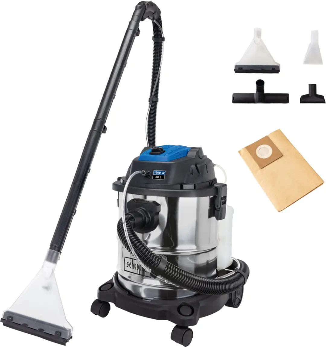 Scheppach SprayVac20 Tapijtreiniger 1600W