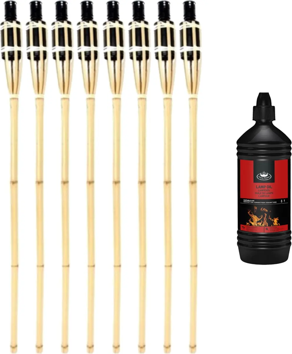 Esschert Design Bamboe Tuinfakkels 90cm