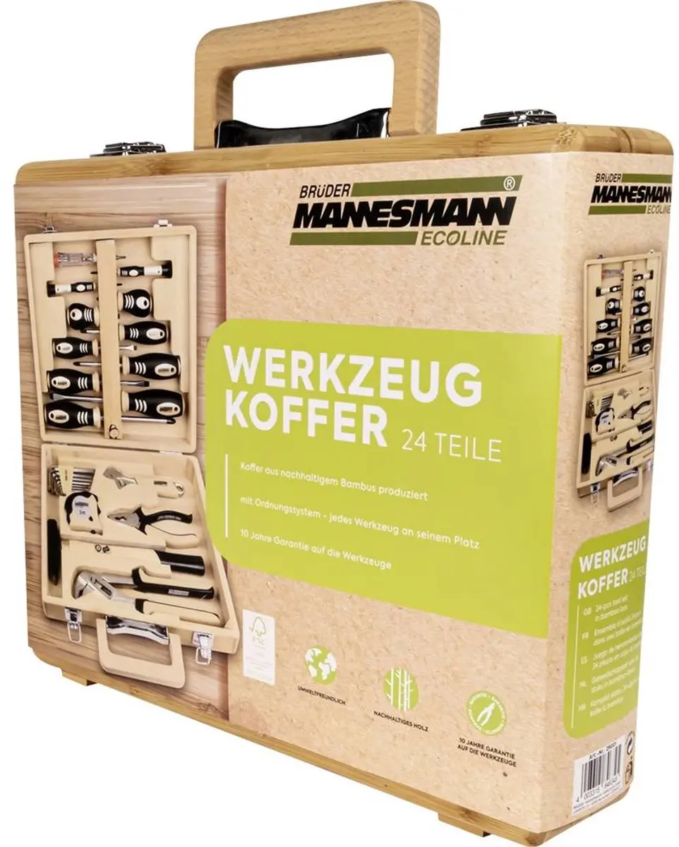 Brüder Mannesmann M29001 Gereedschapset 24-delig