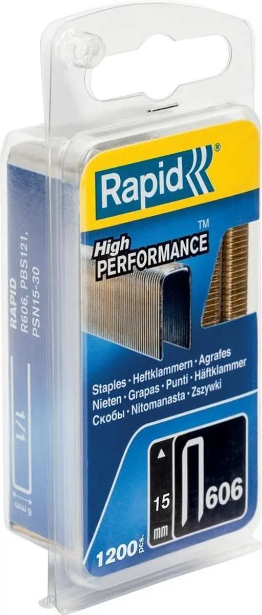 Rapid Nieten No 606 - 15mm - 1200 Stuks