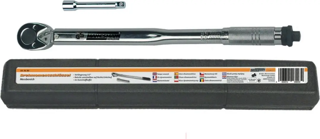 Brüder Mannesmann Momentsleutel 40-210 1/2" - Links & rechts