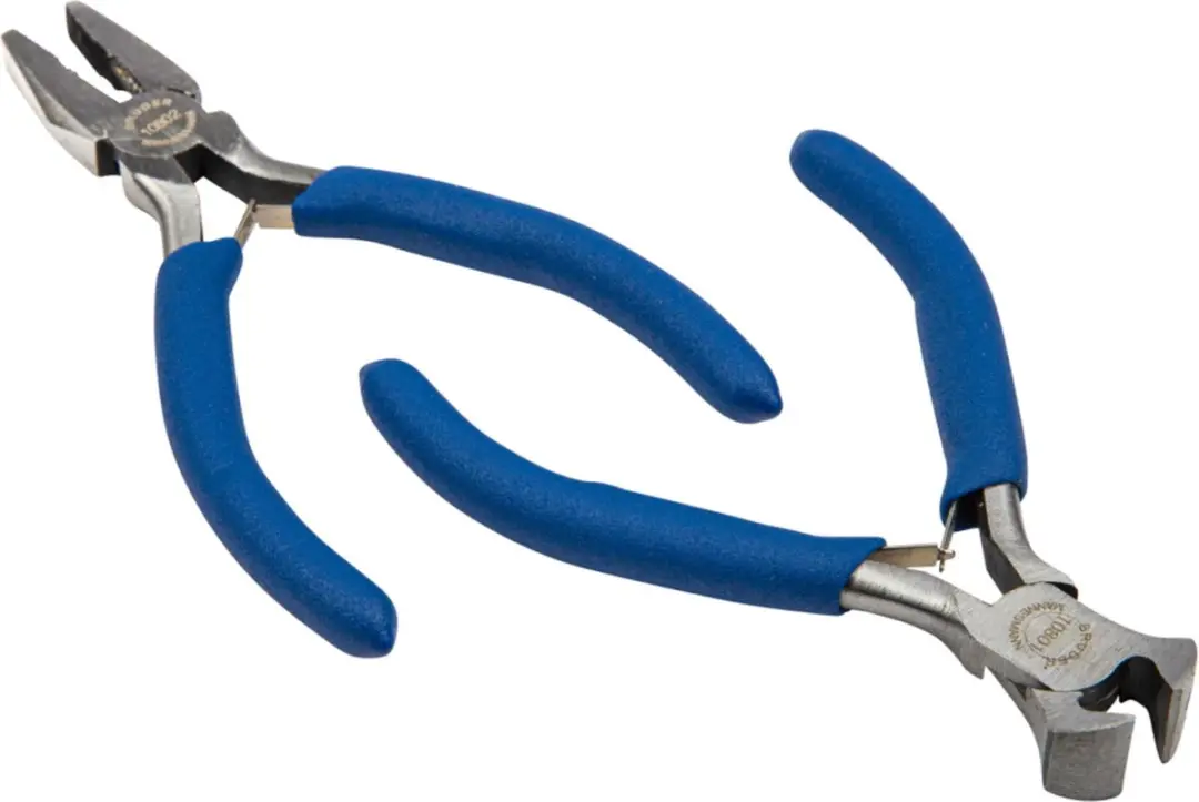 Brüder Mannesmann Tangen Set 8-delig 10808 - Blauw
