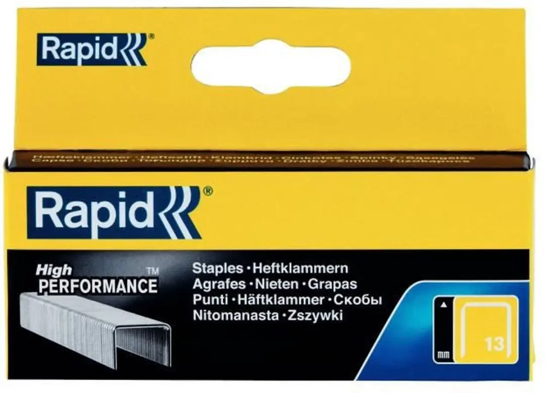 Rapid No. 13 Dunne Nieten 10mm - 2500 Stuks