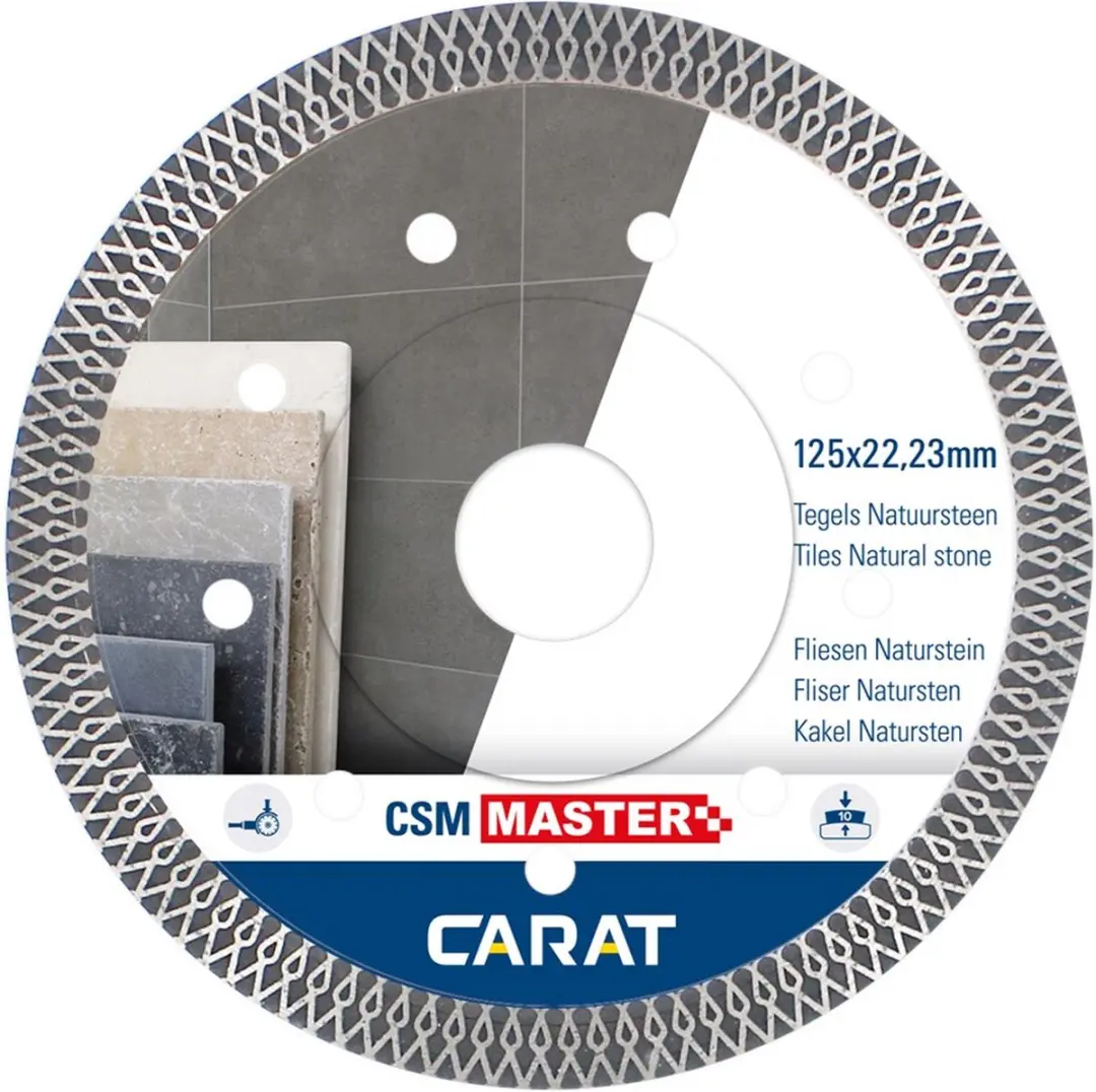 Carat Diamantzaag CSMM115300 - Ø115mm x 22,23mm - Natuursteen/Tegels