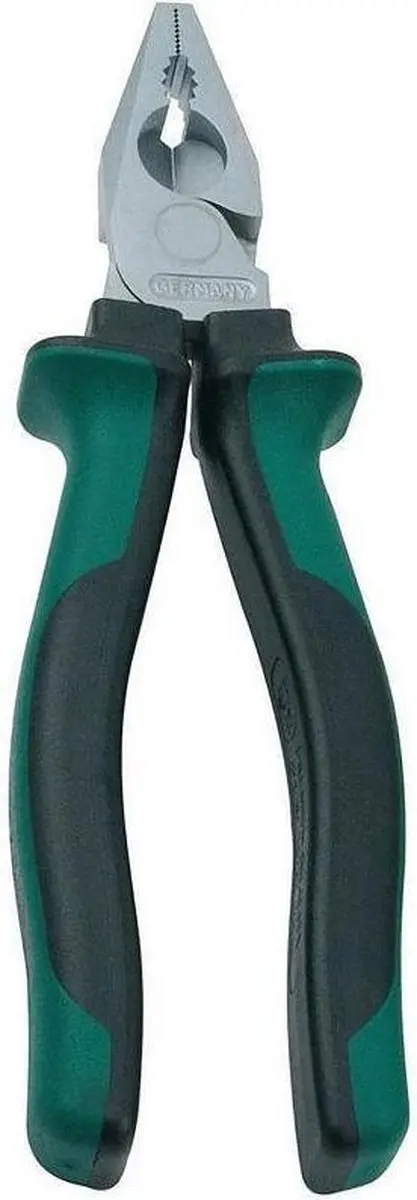 Brüder Mannesmann Combinatietang 180mm - Groen Lime