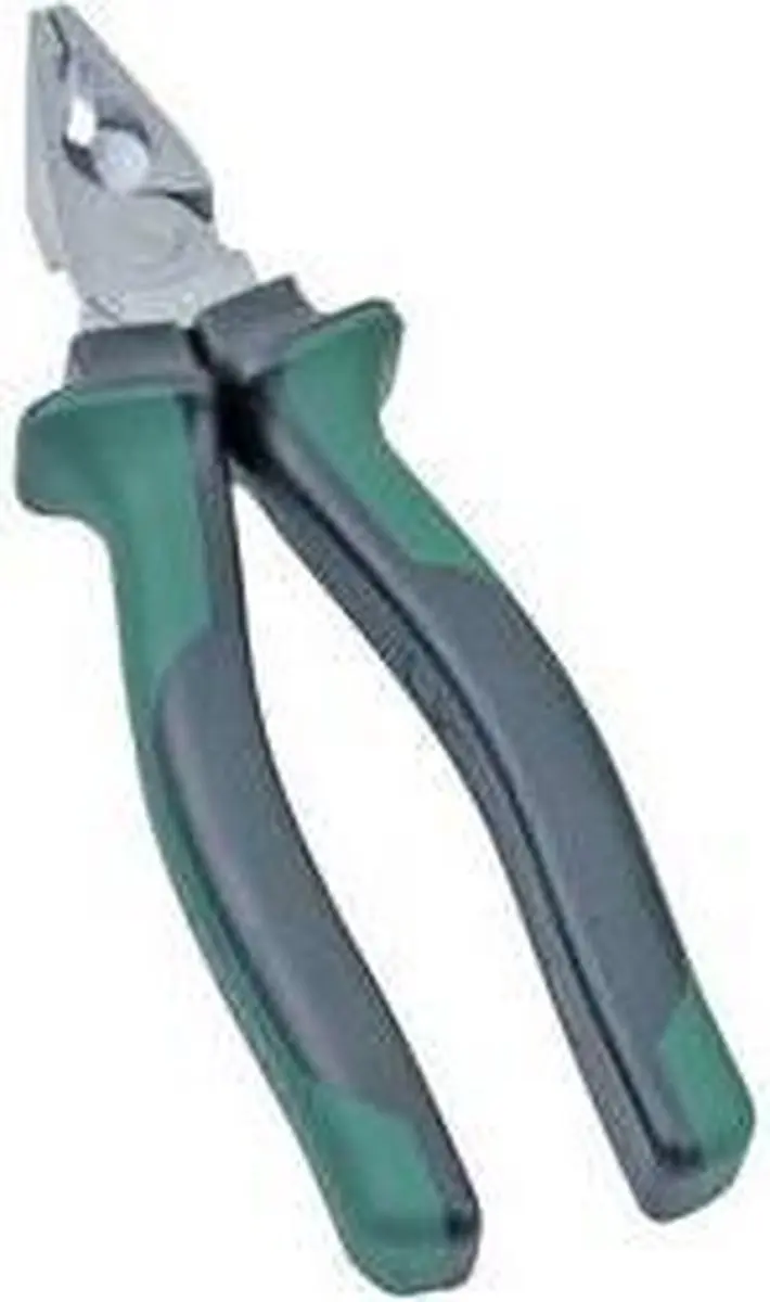 Brüder Mannesmann Combinatietang 180mm - Groen Lime
