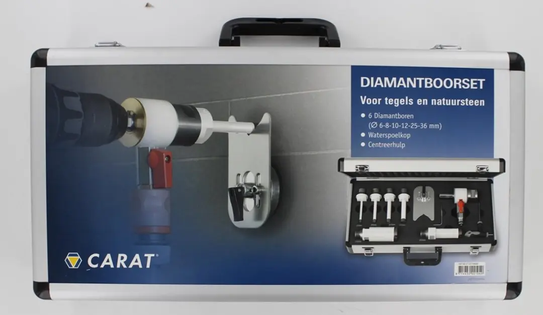 Carat ETSET04000 Diamantborenset 6-delig - 6-8-12-25-36mm