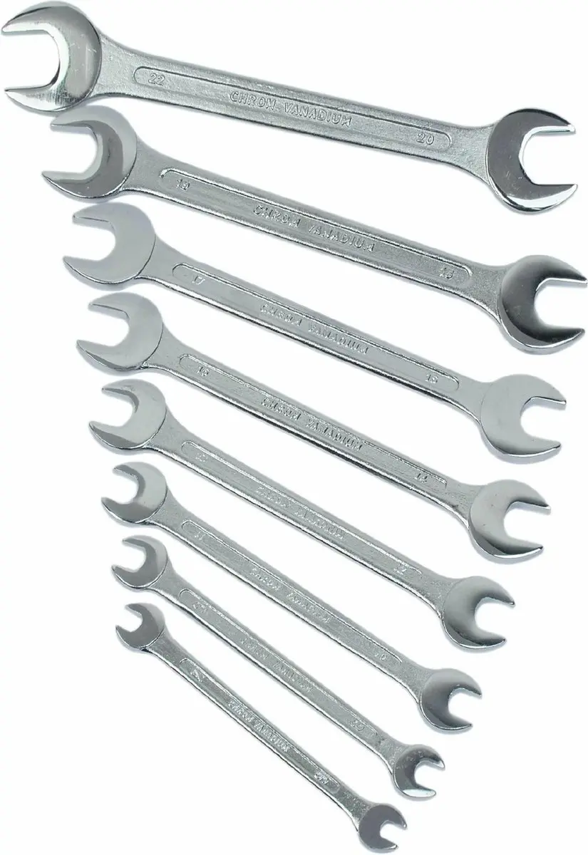 Brüder Mannesmann DS01108 Steeksleutelset 8-delig