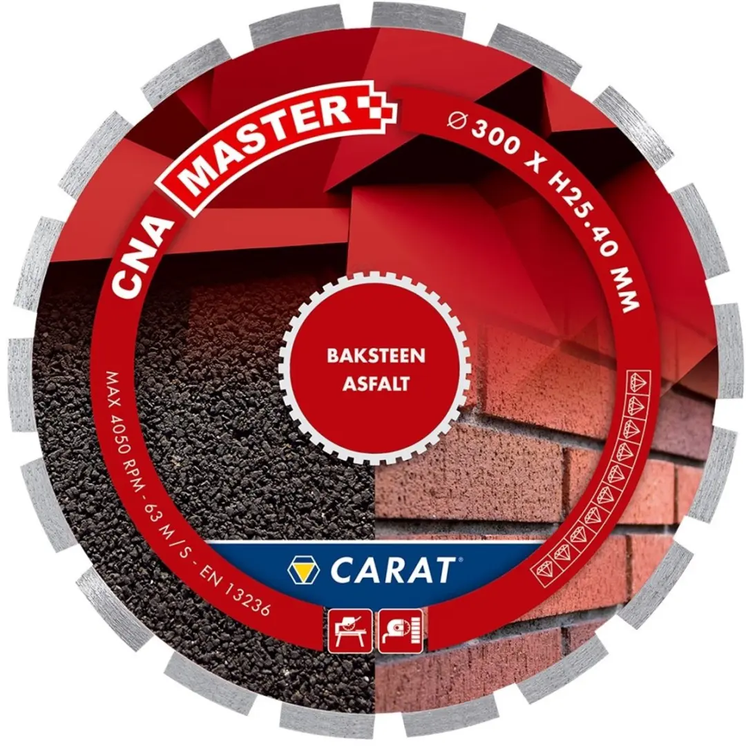 Carat Diamantzaag Baksteen Ø400mm