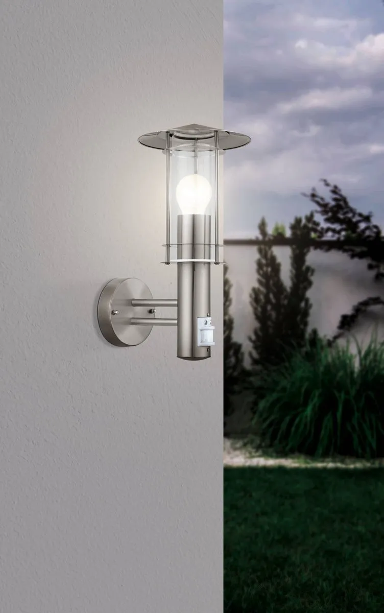 Eglo Lisio Wandlamp Buiten - RVS - Met bewegingssensor - afbeelding 6 van 6