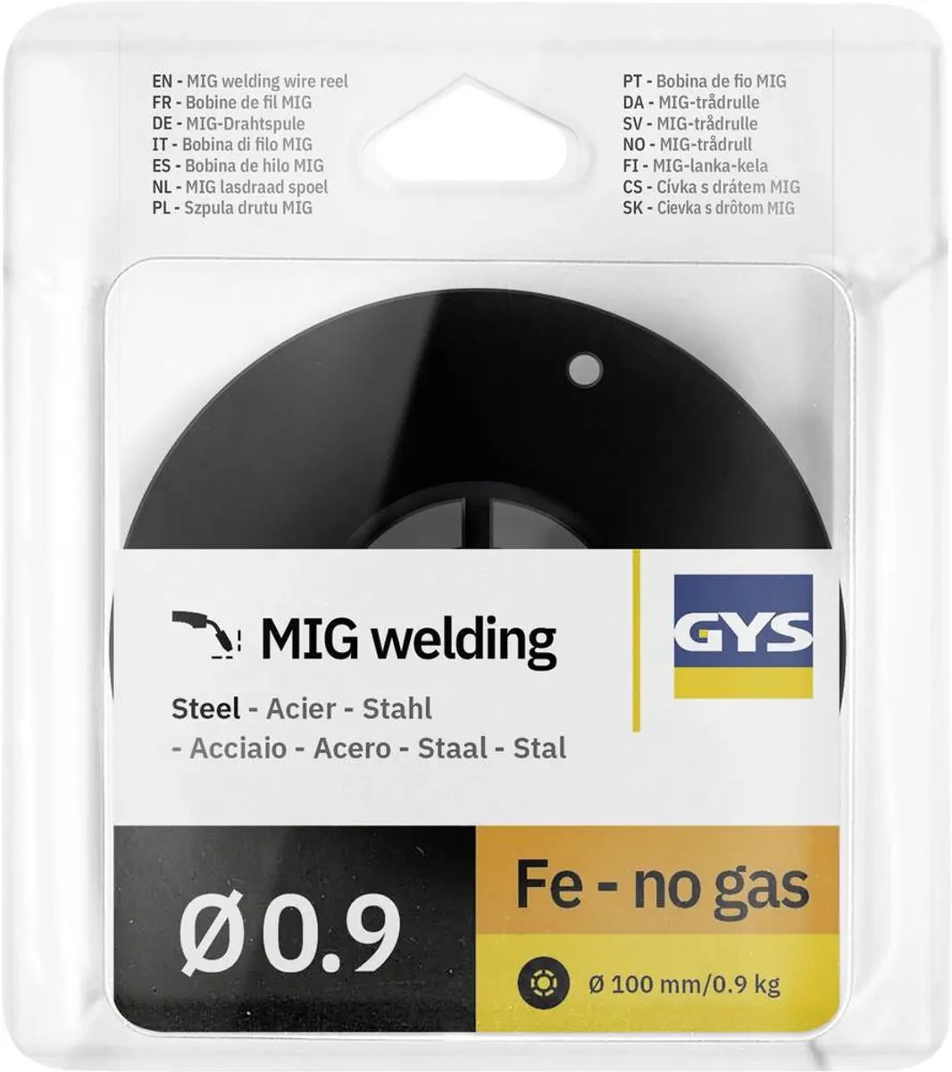 Gys Draadbobijn 100x0,9mm - 1kg