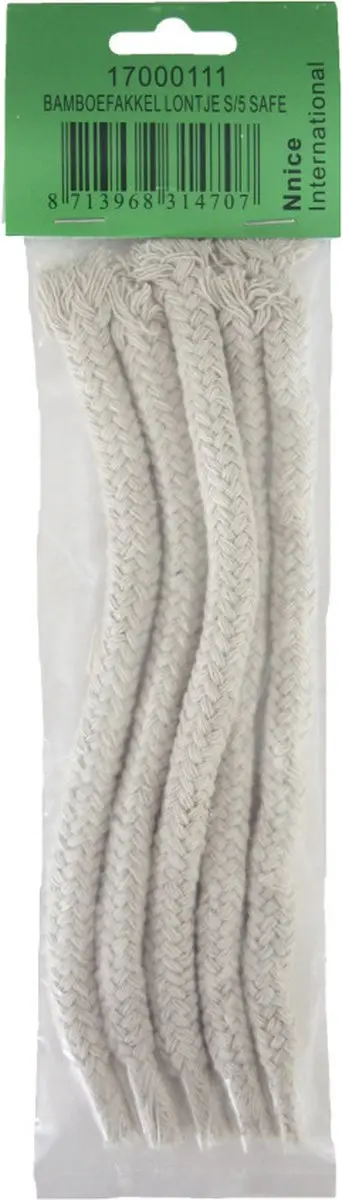 Esschert Design Fakkellonten 20cm - 5 Stuks - Multi