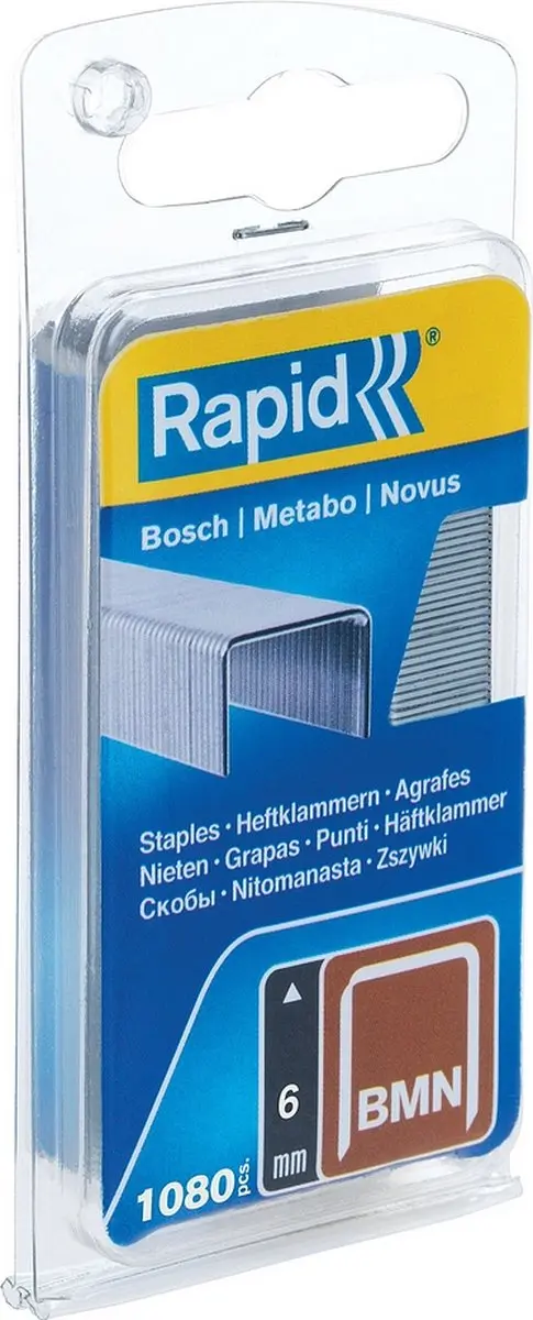 Rapid BMN Nieten 6mm - 1080 Stuks