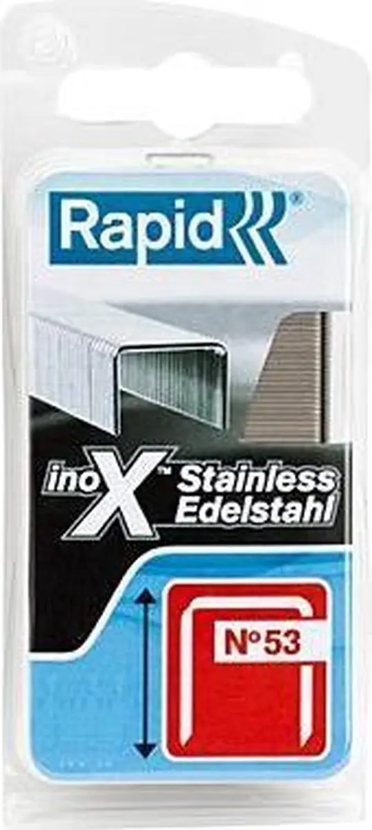 Rapid Nieten Nr.53 6mm RVS - 1.080 Stuks