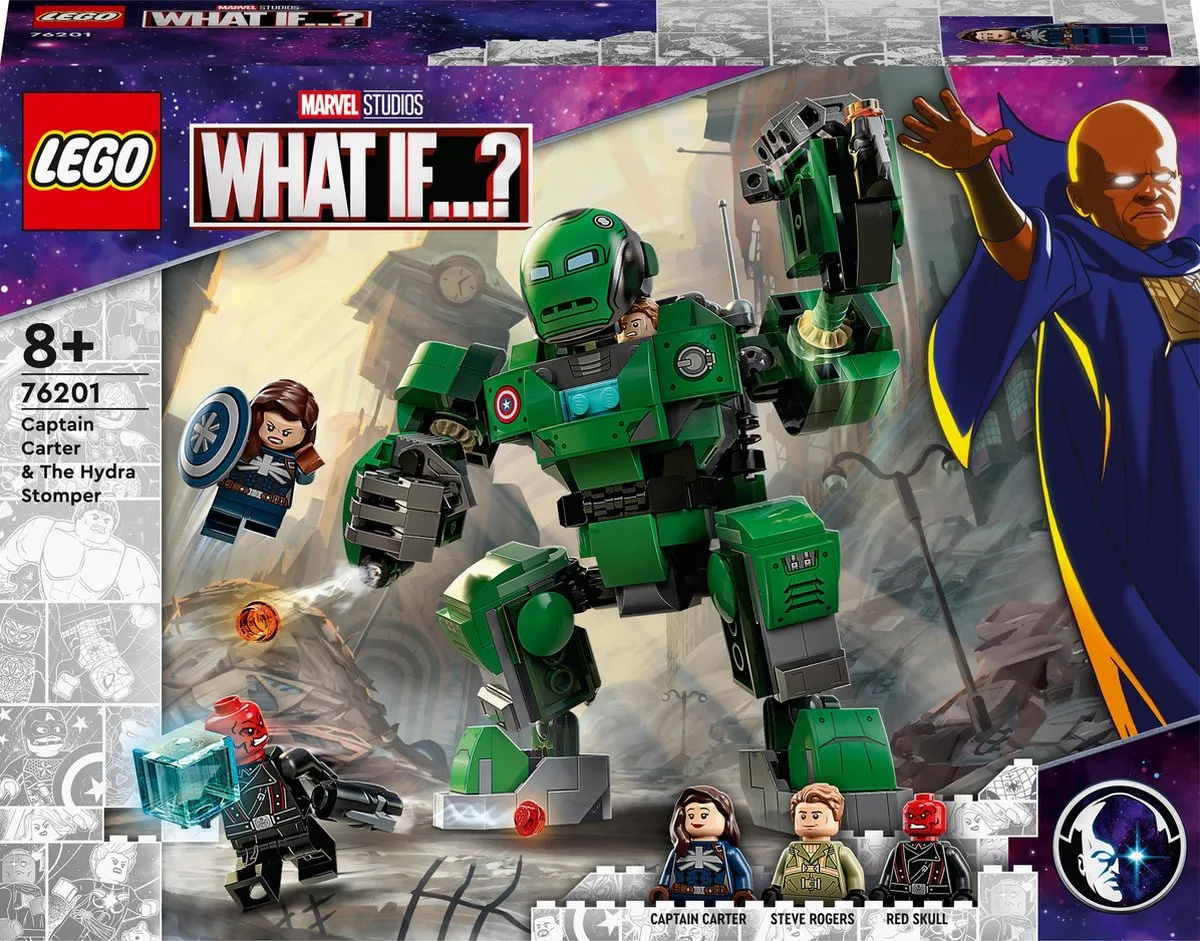 LEGO Marvel Captain Carter & The Hydra Stomper 76201