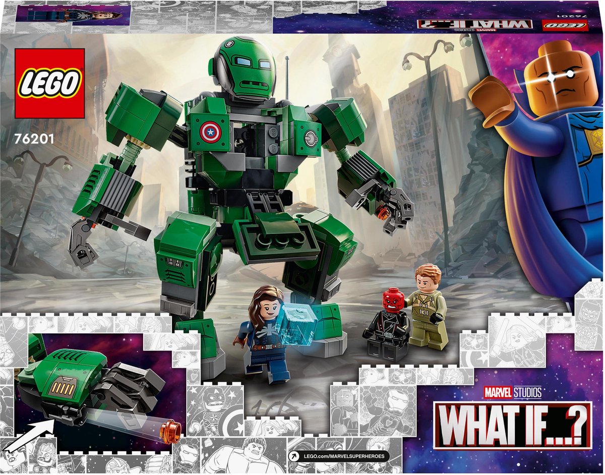 LEGO Marvel Captain Carter & The Hydra Stomper - 76201