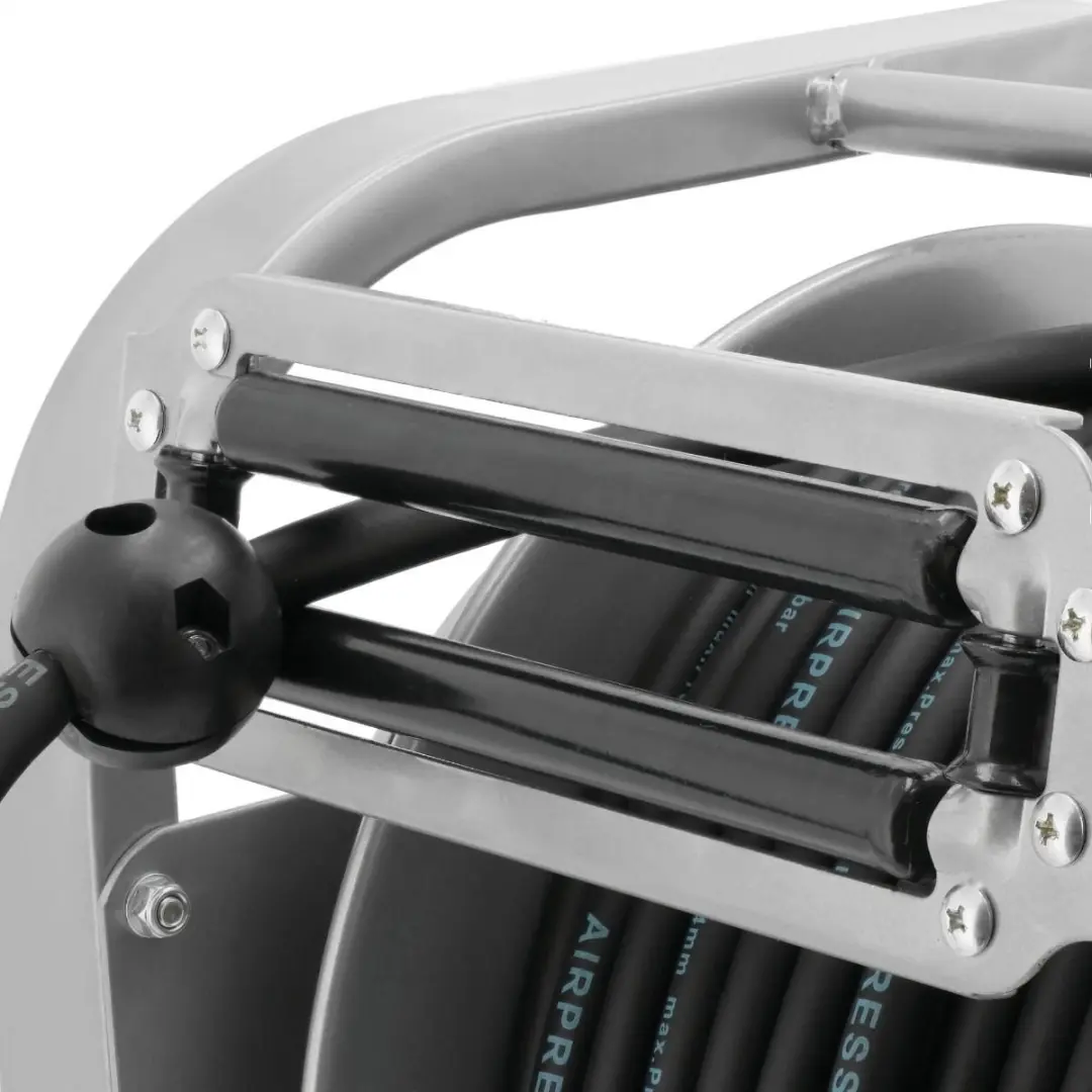Airpress Luchtslanghaspel Rubber 30m - 20 bar - 3/8" Buitendraad