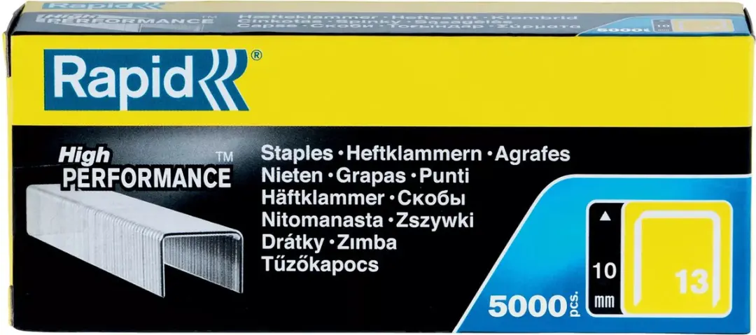 Rapid Nr. 13 Fijndraadnieten 10mm - 5000 Stuks