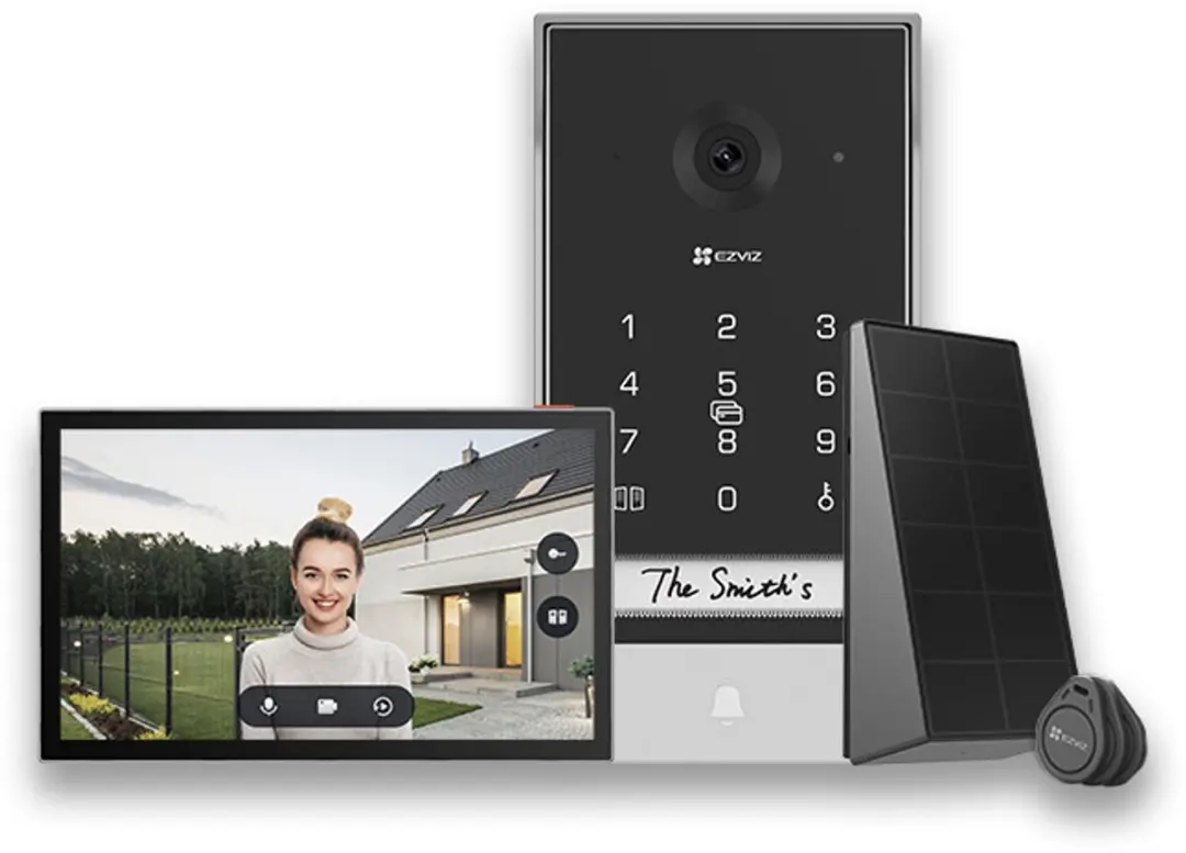 EZVIZ EP7 Intercomsysteem - 17,8cm Zwart
