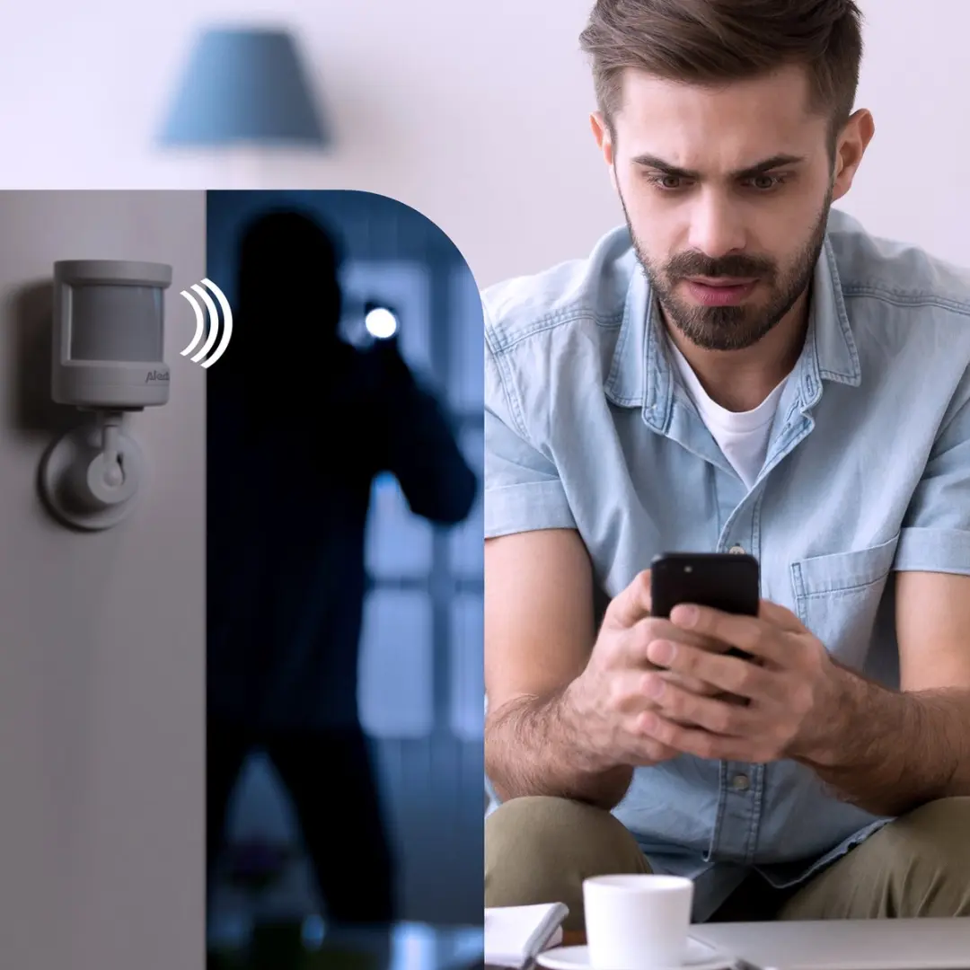 Alecto SMART-MOTION10 Zigbee Bewegingsensor Wit