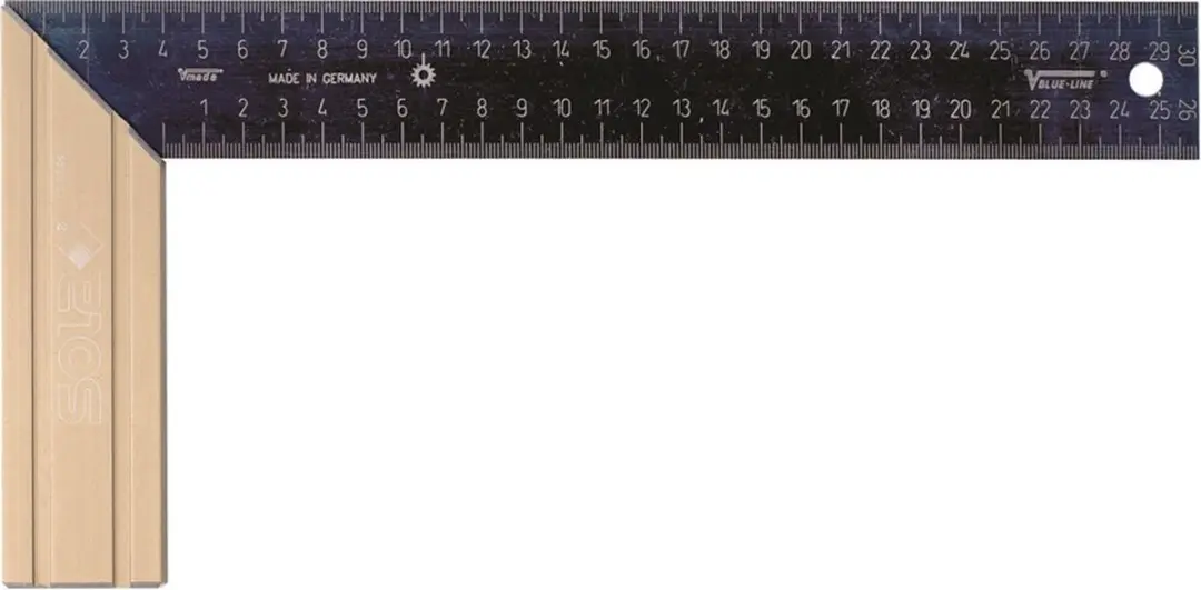 Sola SRG 300 Schrijfhaak 300x145mm - Blauw/Zilver