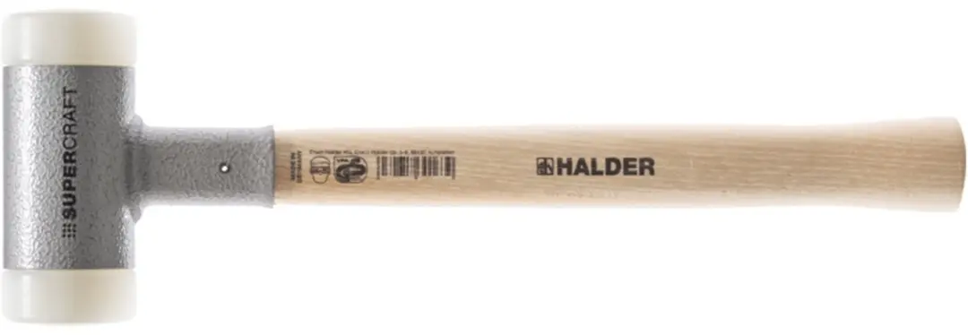 Halder Supercraft 3366.050 Kunststof Hamer 990g