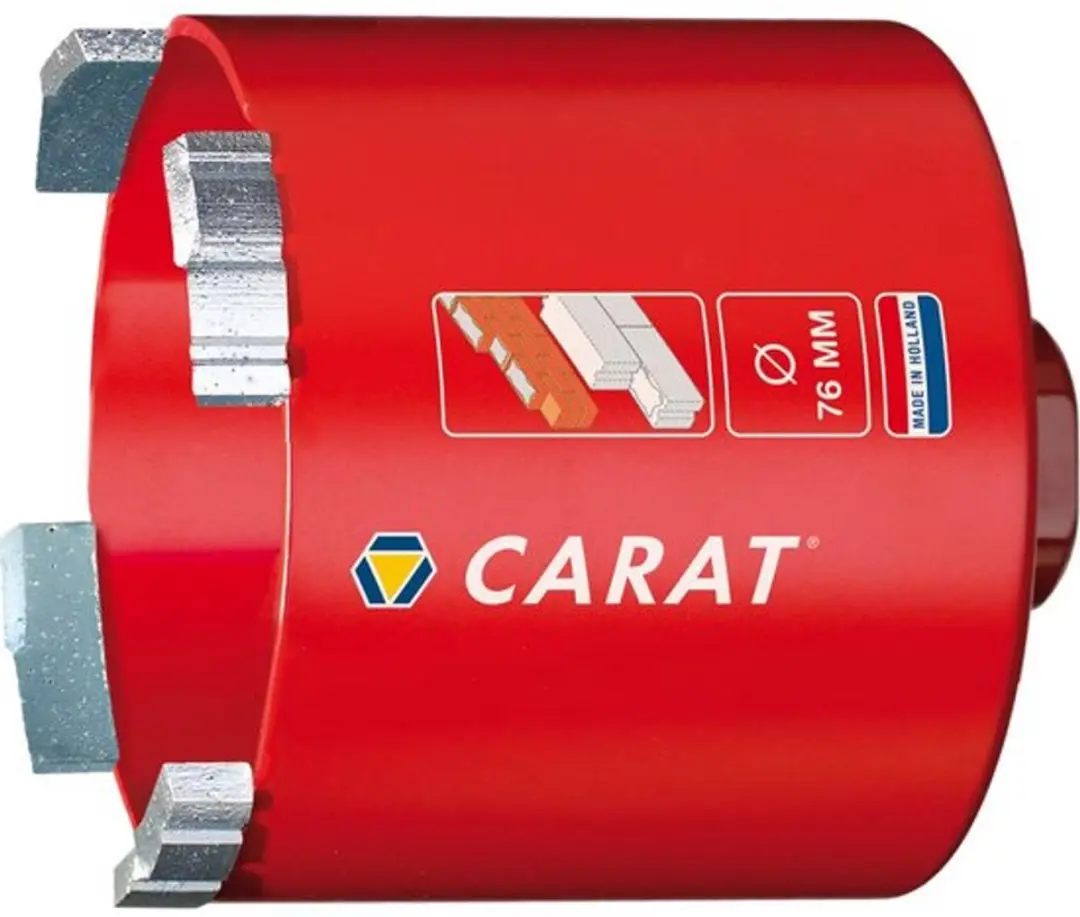 Carat Dustec Diamantboor Ø112x60xM16 - Droog gebruik