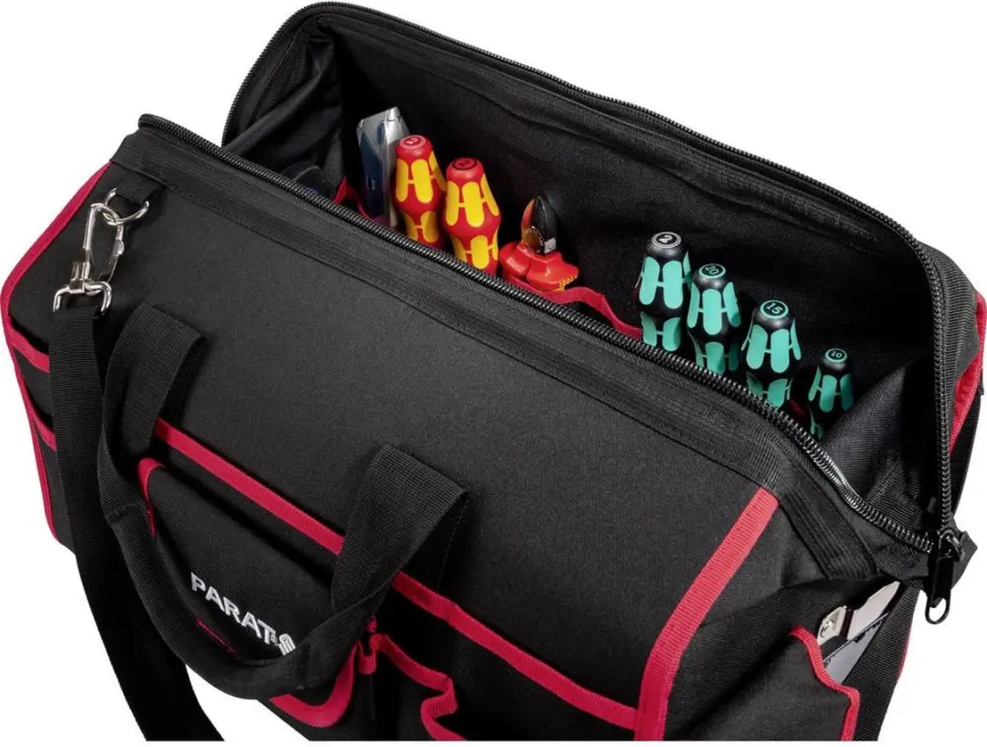Parat Basic Tool Softbag 5990832991 Gereedschapstas - 500x270x280mm - Zwart/Rood