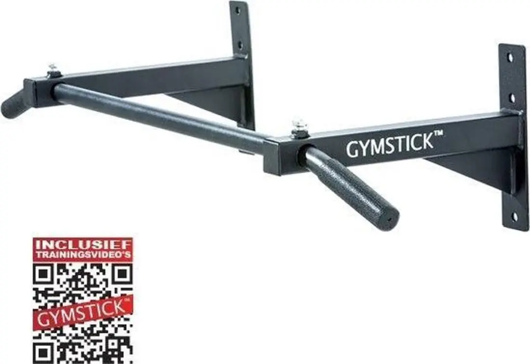 Gymstick Pro Chinning Bar Optrekstang - Zwart