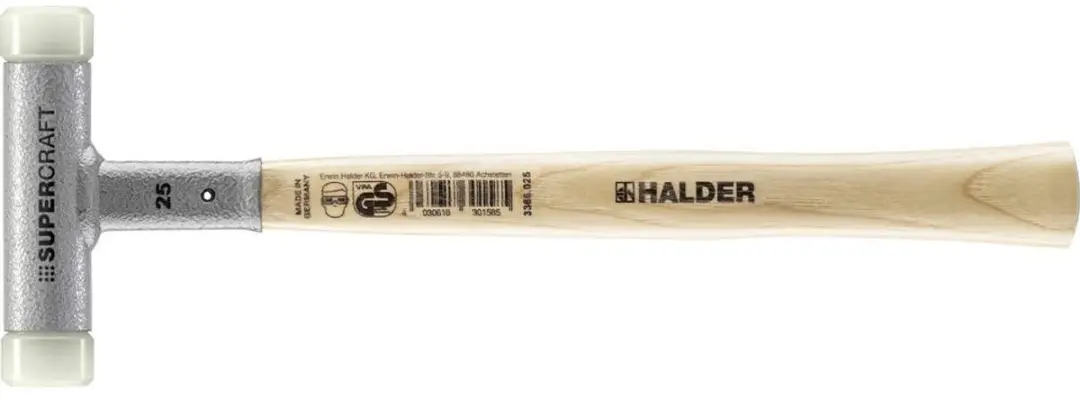 Halder Supercraft 3366.025 Terugslagvrije Slaghamer 305mm
