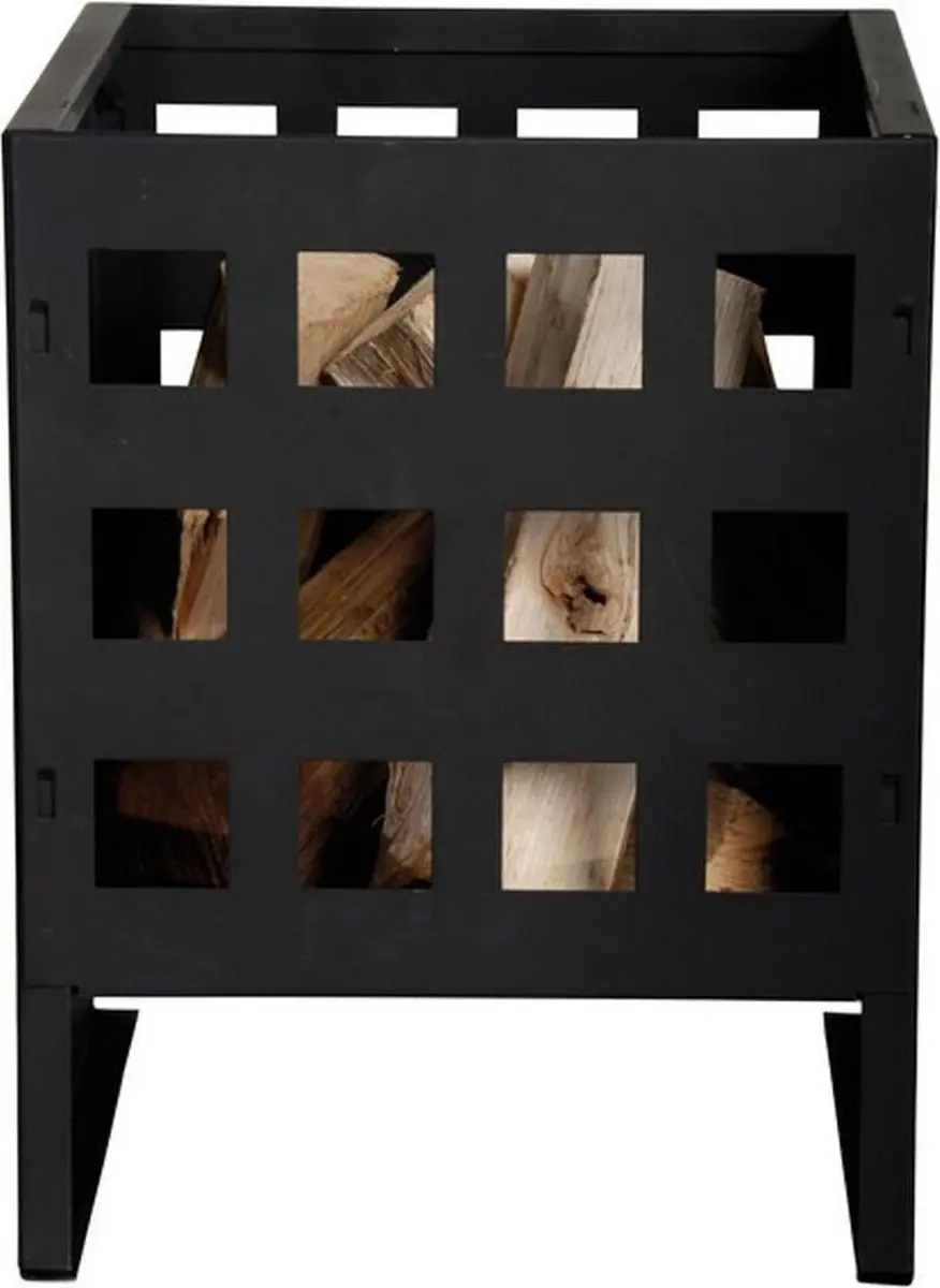 Esschert Design Vuurkorf 30x30x40cm - Zwart