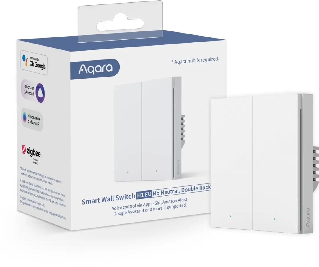 Aqara Smart Wall Switch H1 Wandschakelaar