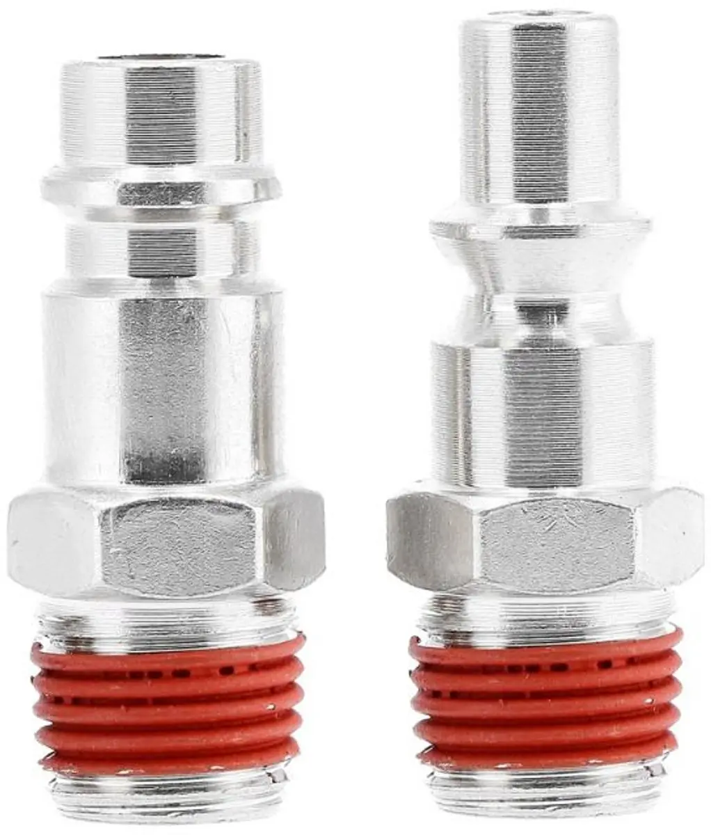 Airpress Blaaspistool 35cm - 1/4" Binnendraad - Zwart/Zilver/Rood
