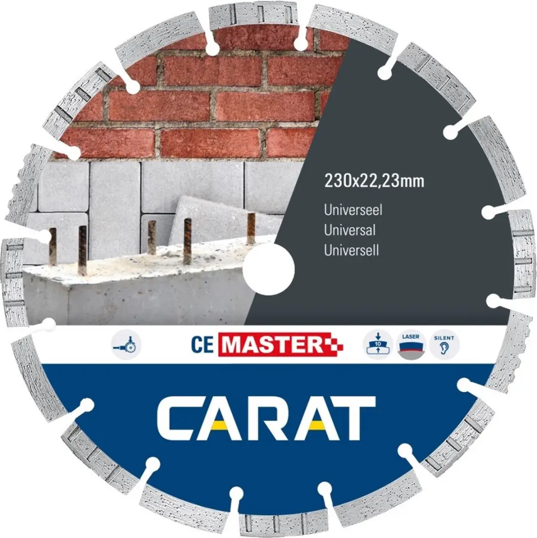 Carat CE MASTER Diamantschijf 115x22,23mm CEM1153000