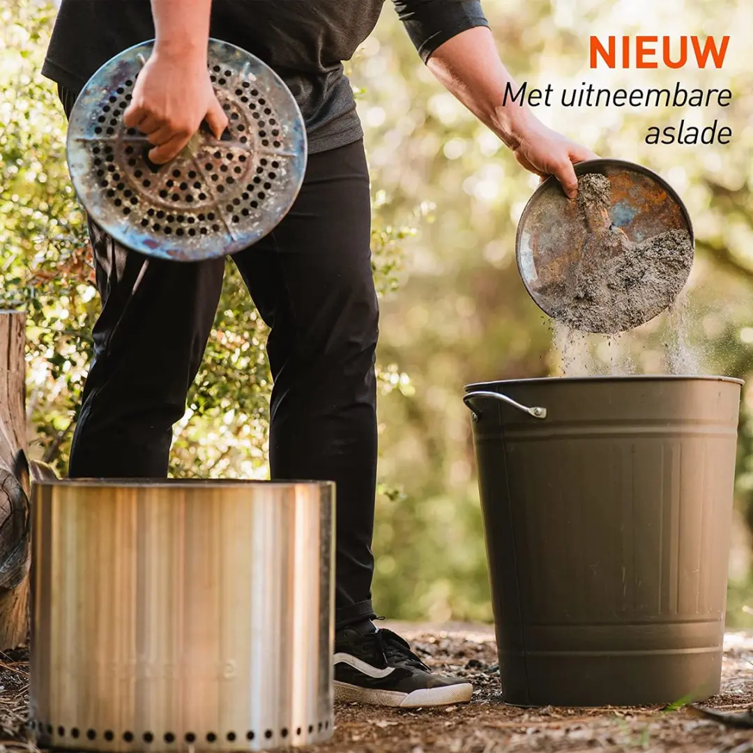 Solo Stove Ranger-Vuurkorf Set 2.0 - 41,5x38cm - Roestvrijstaal