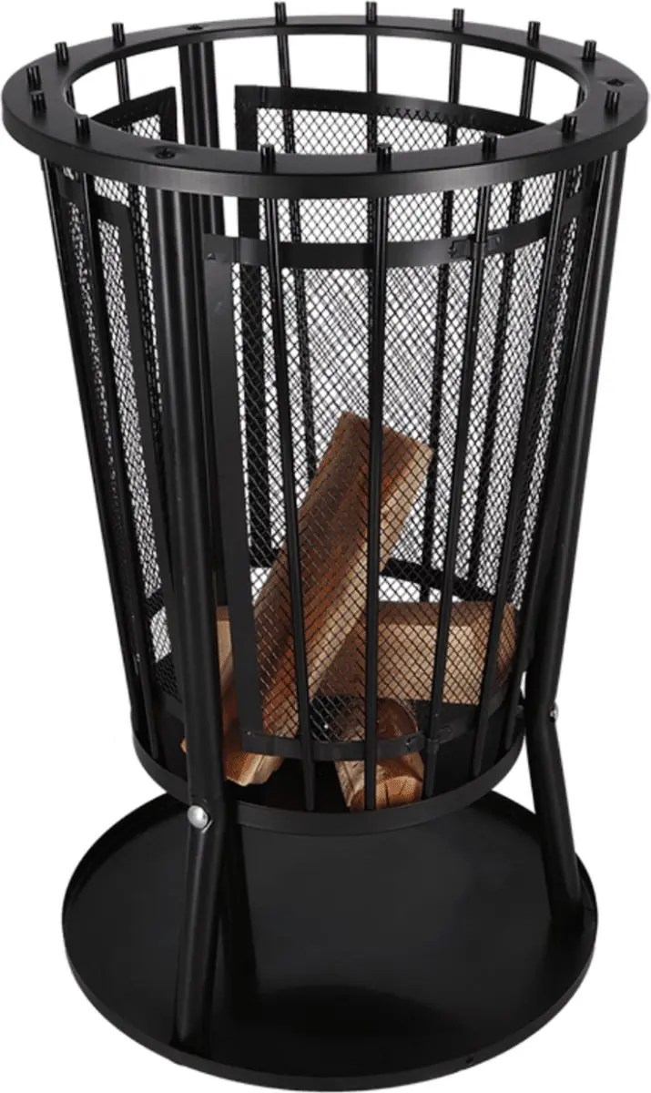 Esschert Design Vuurkorf met Bodemplaat - Zwart - afbeelding 6 van 6