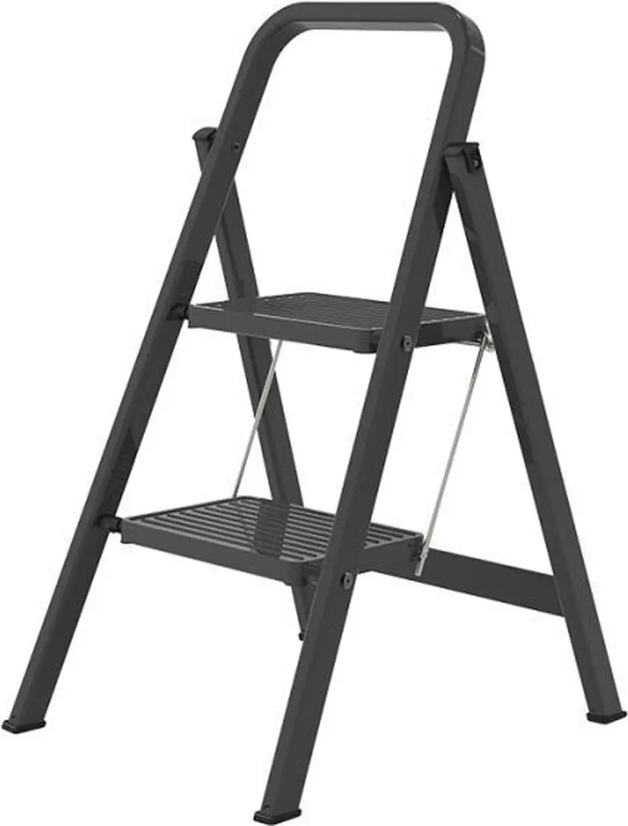 Altrex Giant Total Black Huishoudtrap 2 treden 2.45m