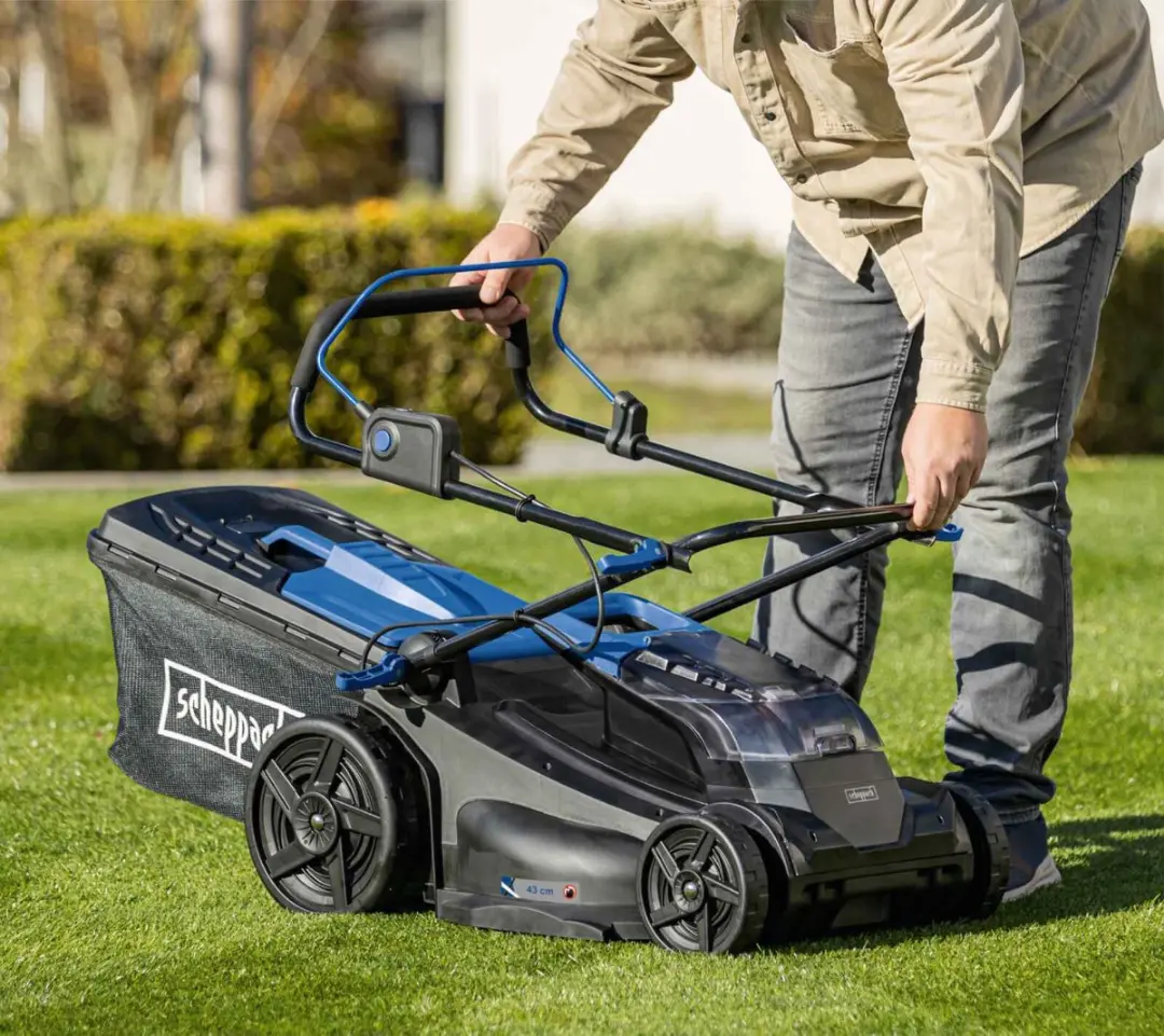 Scheppach BC-MP430-X Accu Grasmaaier 43cm - 2x20V 4,0Ah - 700m²