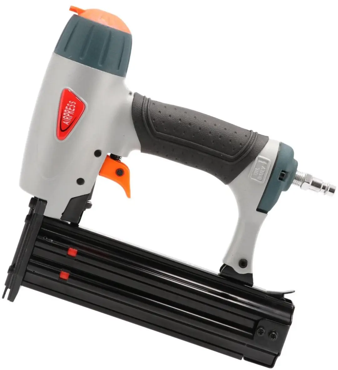 Airpress Pneumatisch Spijkerpistool 45455/5 - Grijs/Zwart