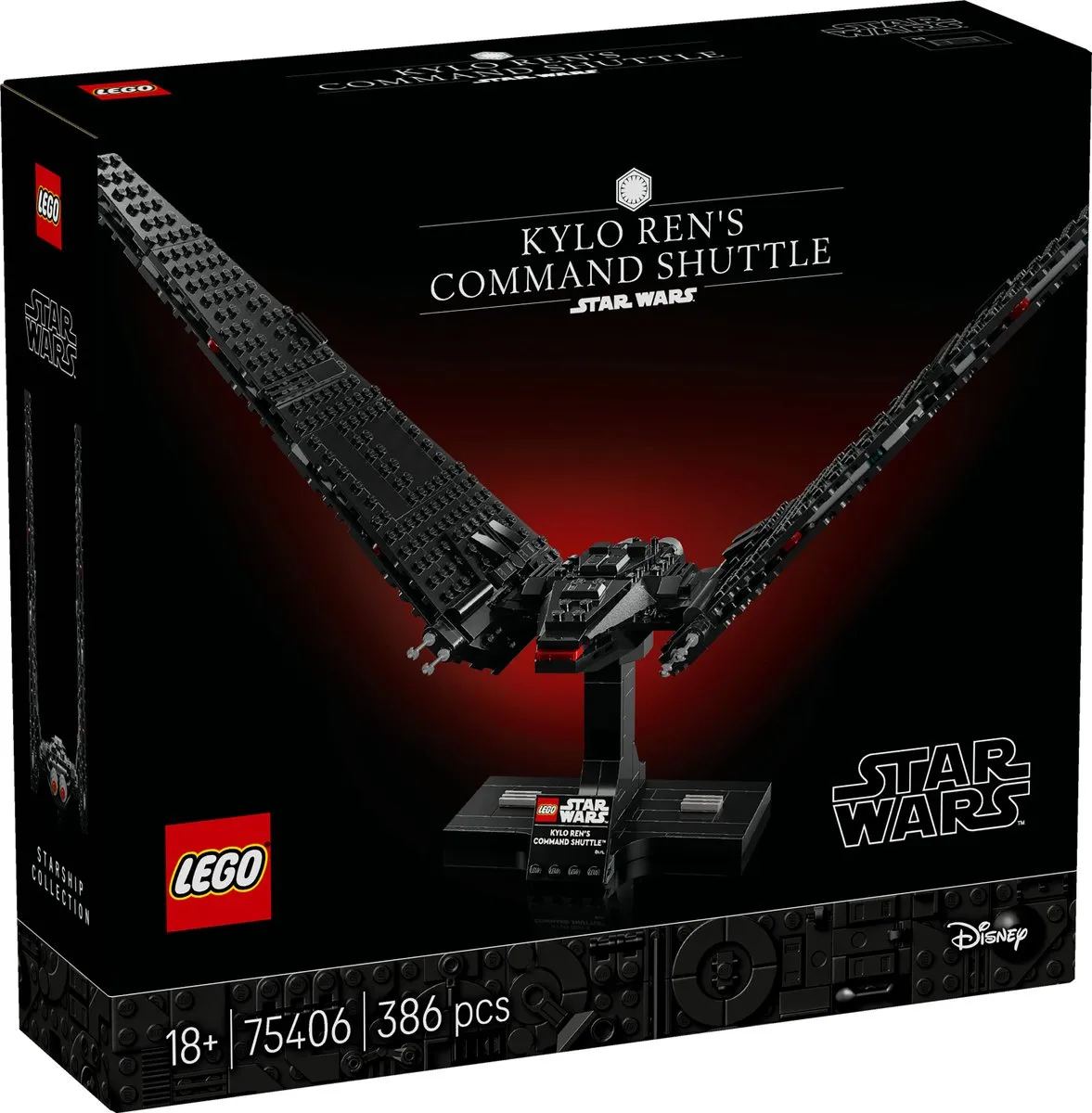 LEGO Star Wars Kylo Ren Command Shuttle 75406 - 386 Stukken - Meerkleurig - afbeelding 6 van 6