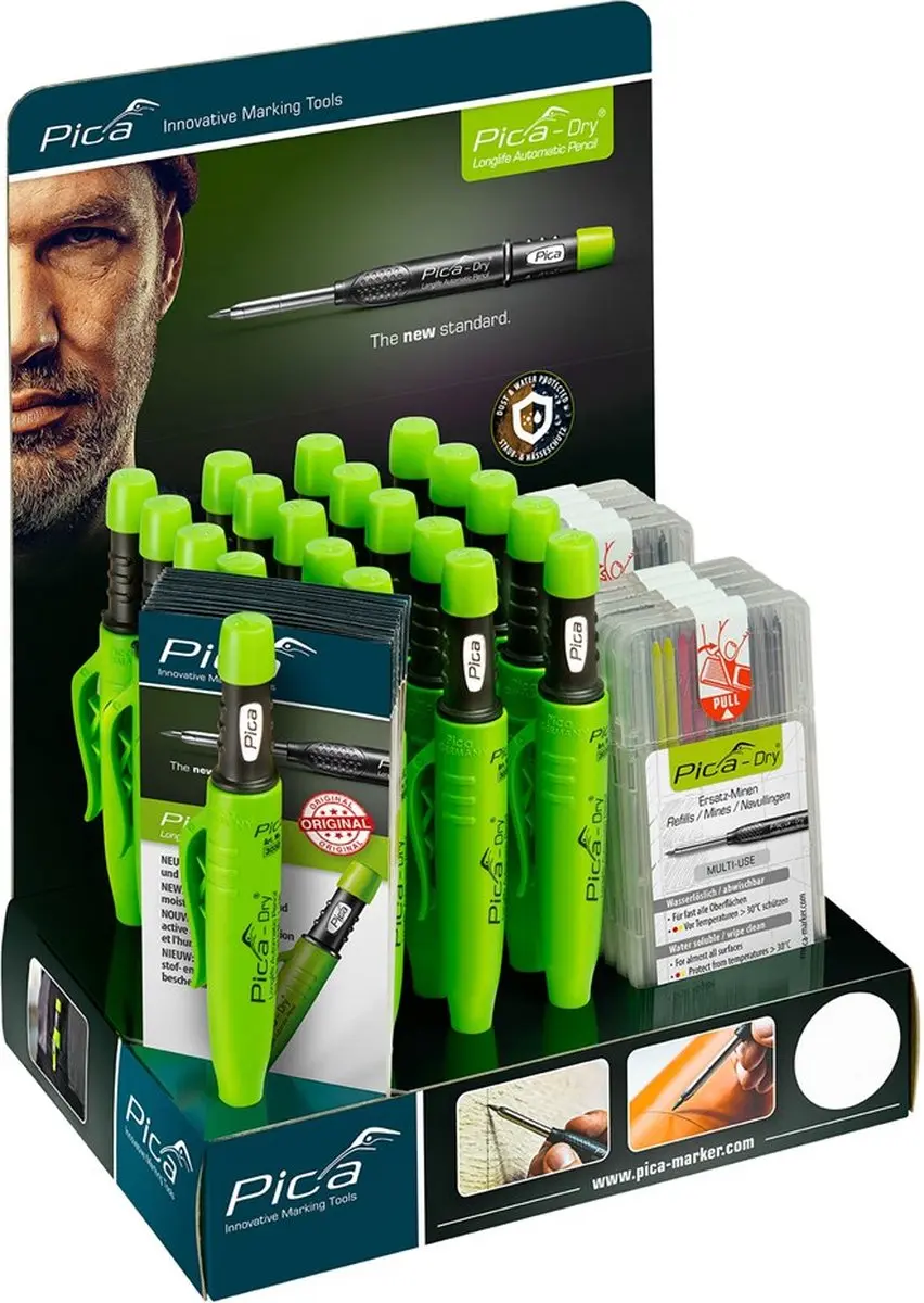 Pica Dry Marker Display - 20 Stuks